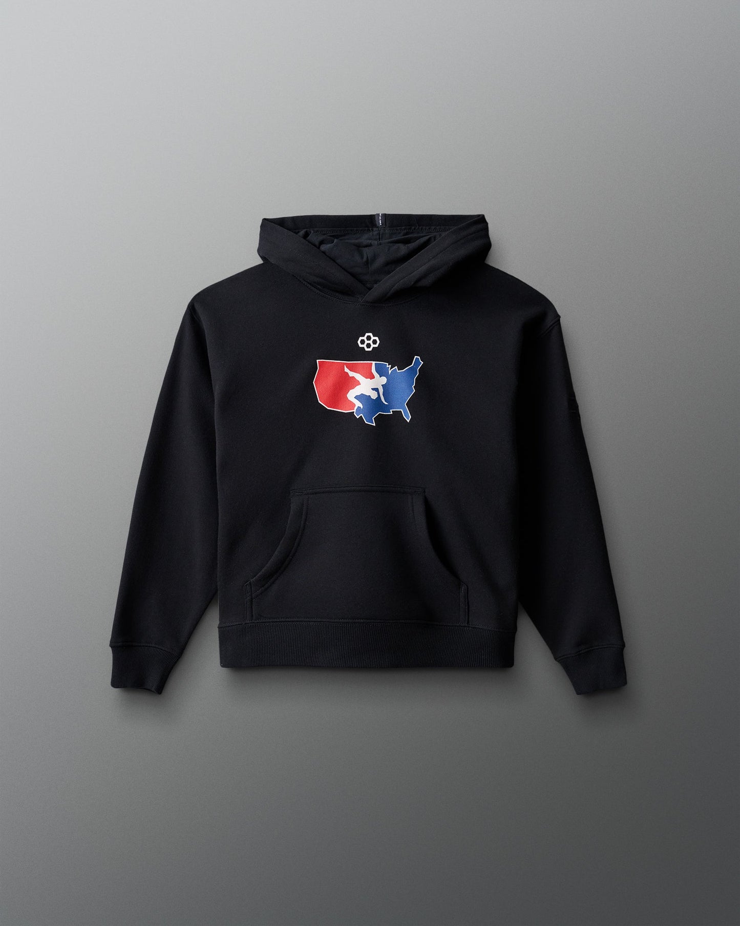 RUDIS USA Wrestling Youth Comfort Fleece Relaxed Fit Hoodie