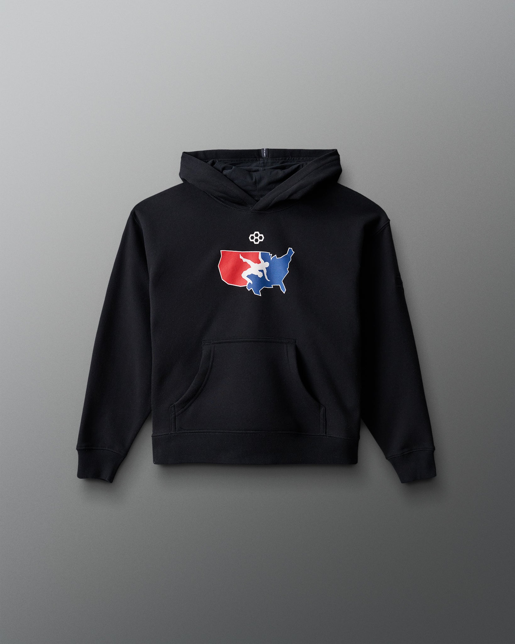 RUDIS USA Wrestling Youth Comfort Fleece Relaxed Fit Hoodie