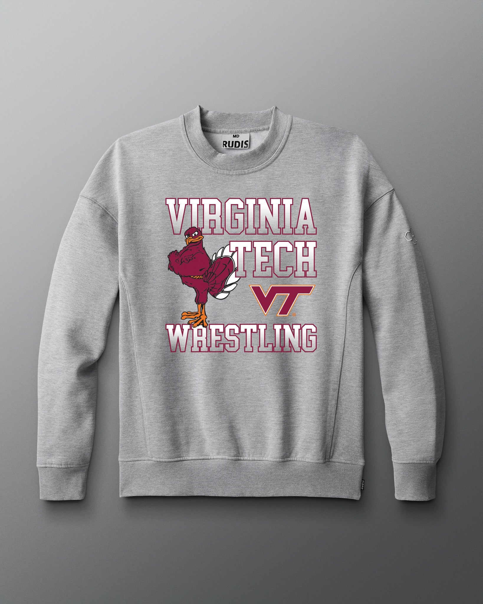 RUDIS Virginia Tech Titan Heavyweight Crewneck