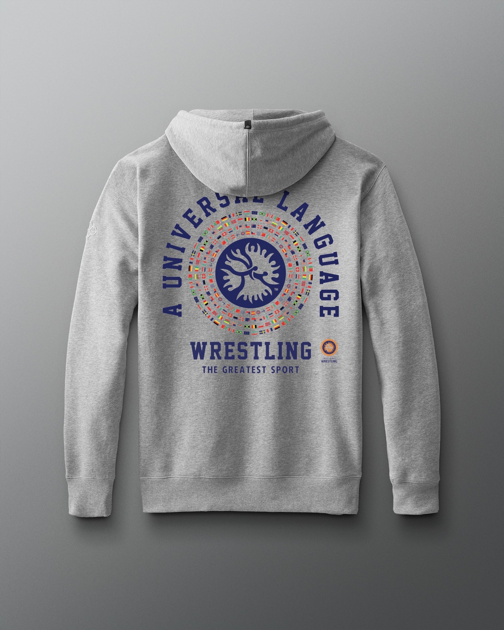 RUDIS UWW Universal Language Comfort Fleece Hoodie