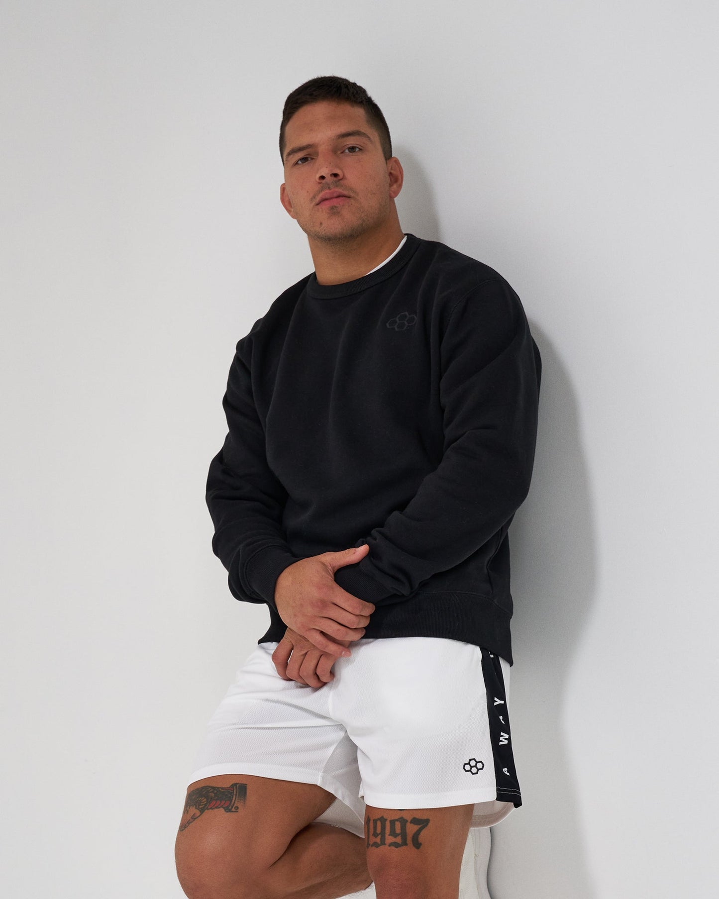 RUDIS Essential Hex Crewneck