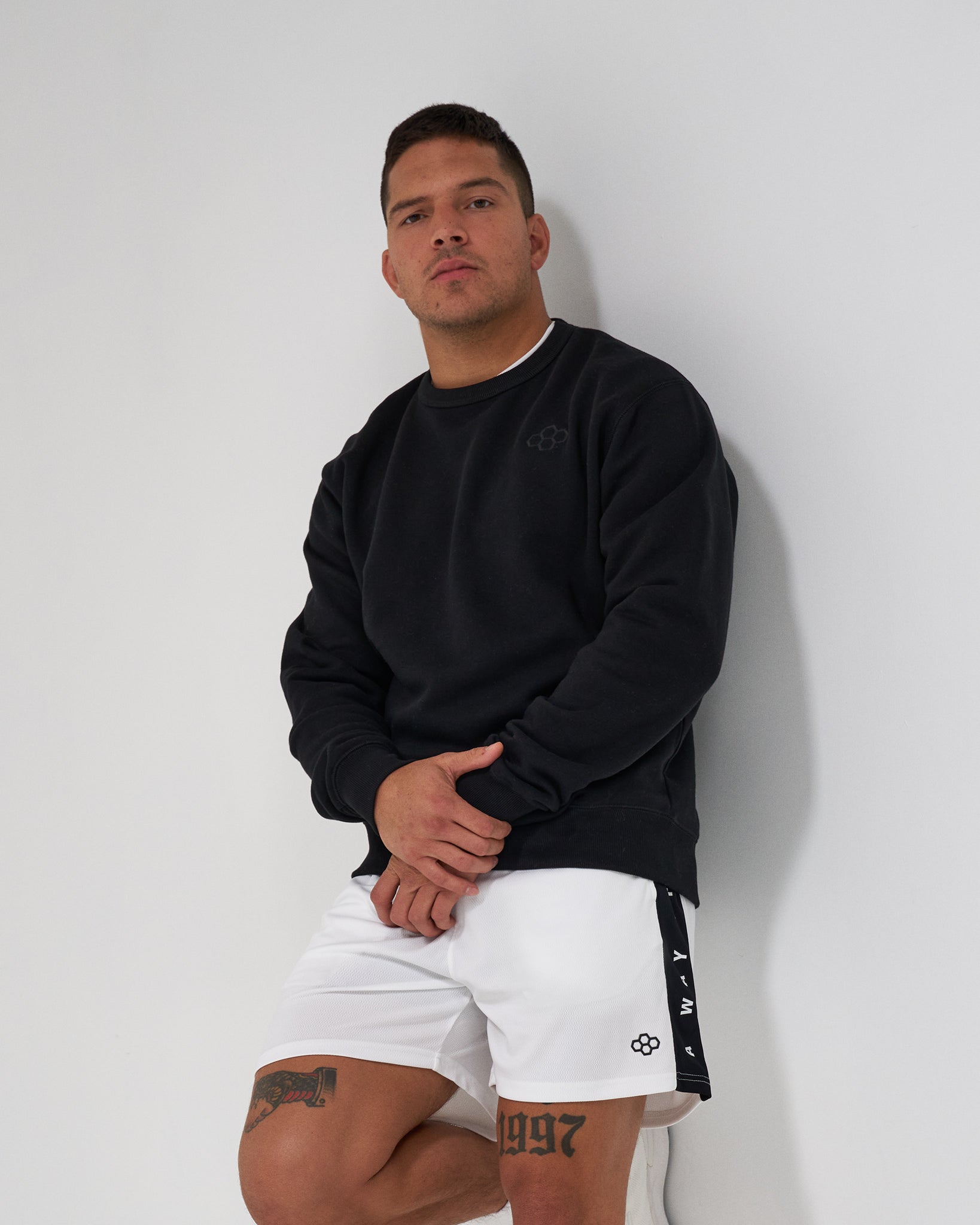 RUDIS Essential Hex Crewneck