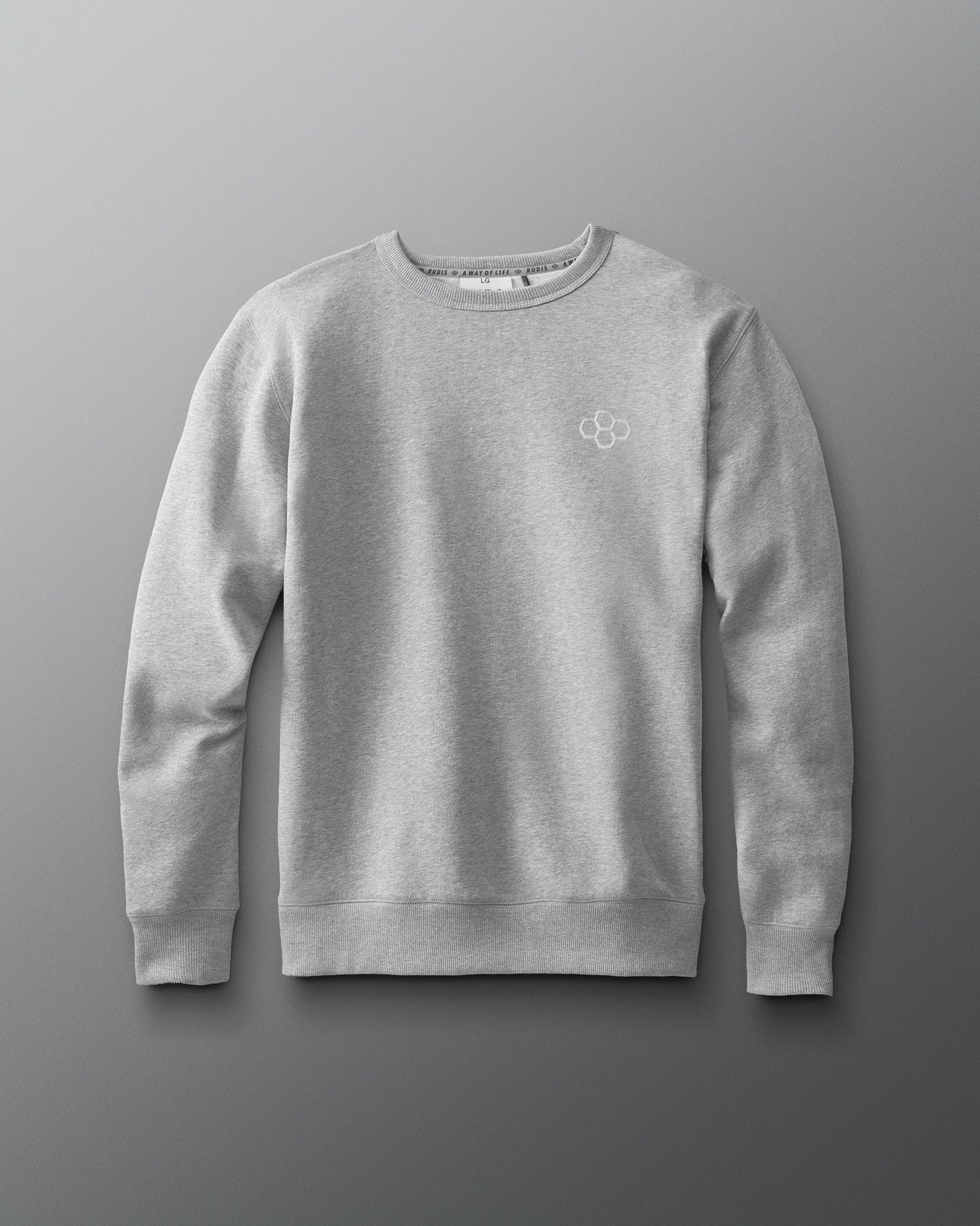 RUDIS Essential Hex Crewneck