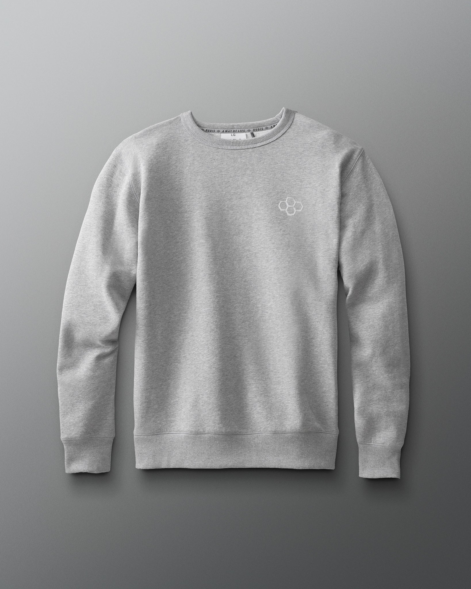 RUDIS Essential Hex Crewneck