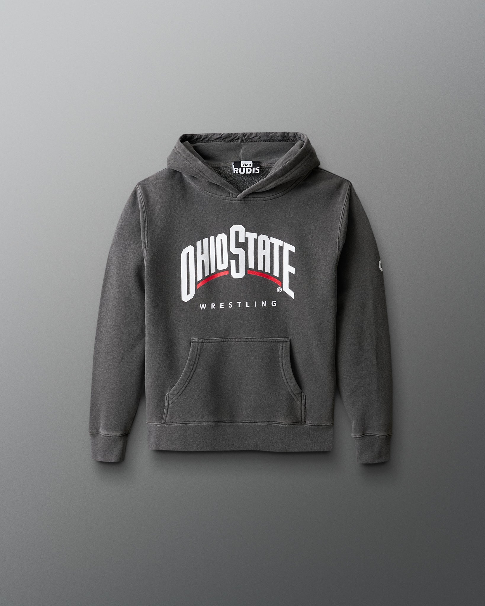 RUDIS Ohio State Wrestling Youth Washed Hoodie