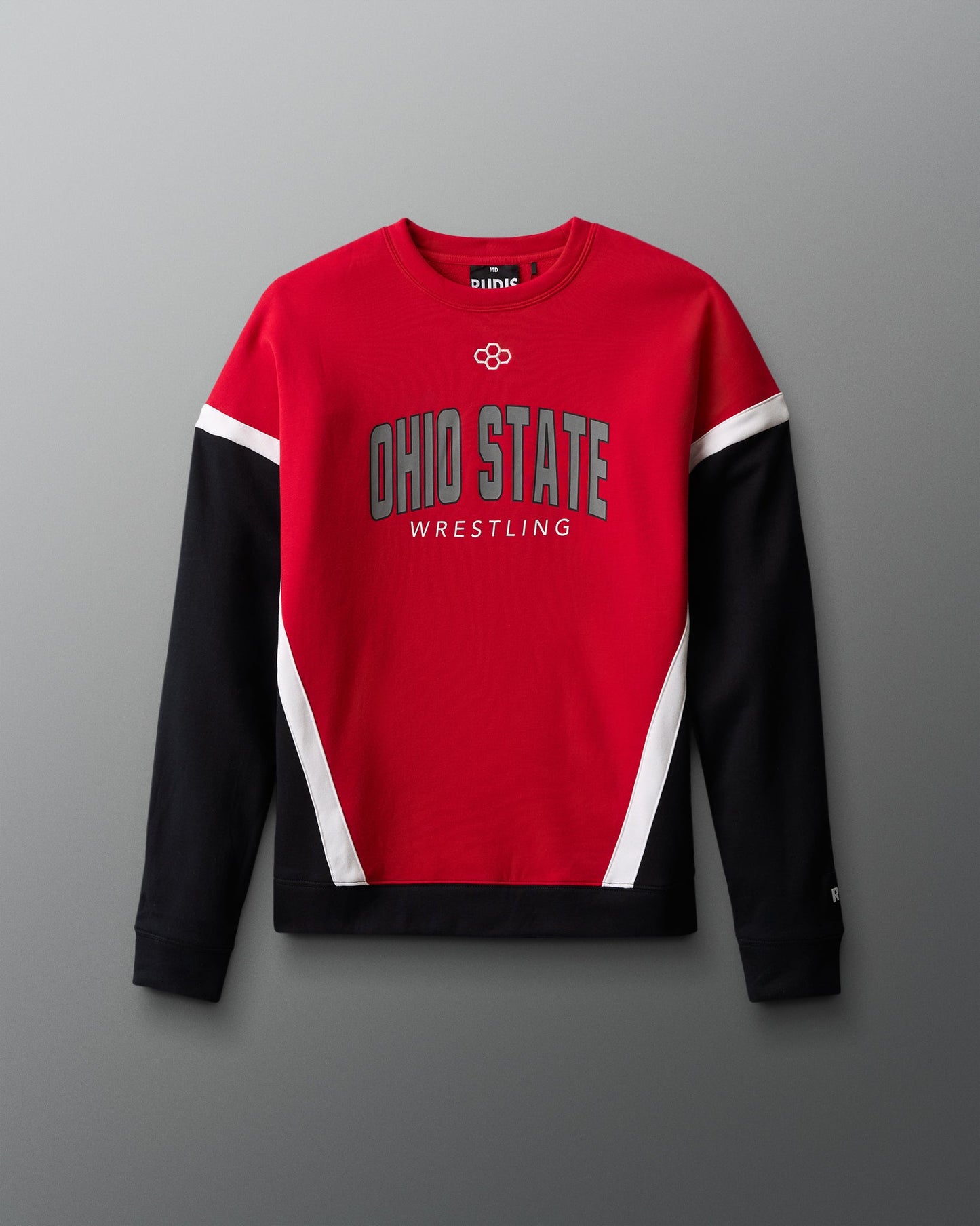 RUDIS Ohio State Colorblock Crewneck