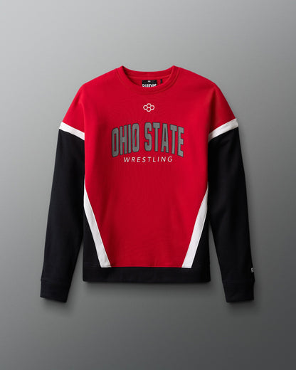 RUDIS Ohio State Colorblock Crewneck
