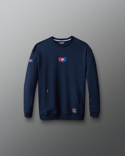 RUDIS USA Wrestling Youth Luxe Terry Crewneck