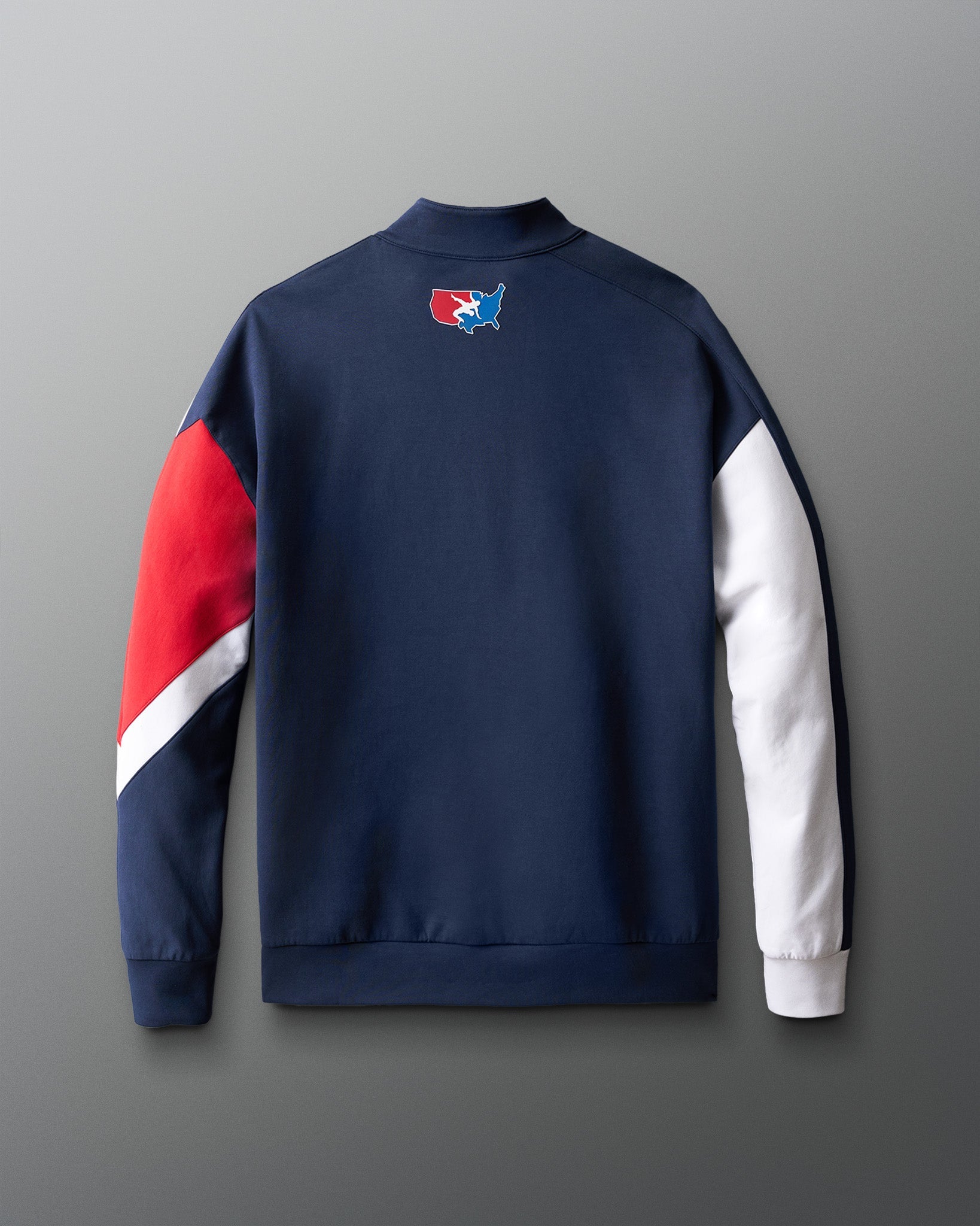 RUDIS USA Wrestling Colorblock 1/4 Zip - Officially Licensed