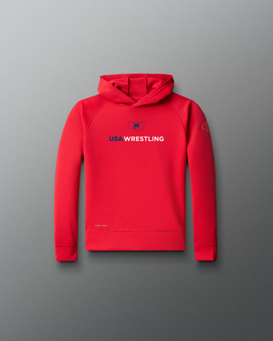RUDIS USA Wrestling Logo COOL-FEEL Youth Hoodie