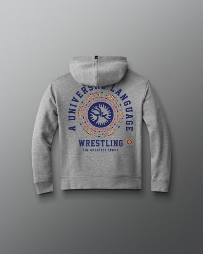 RUDIS UWW Universal Language Youth Comfort Fleece Hoodie