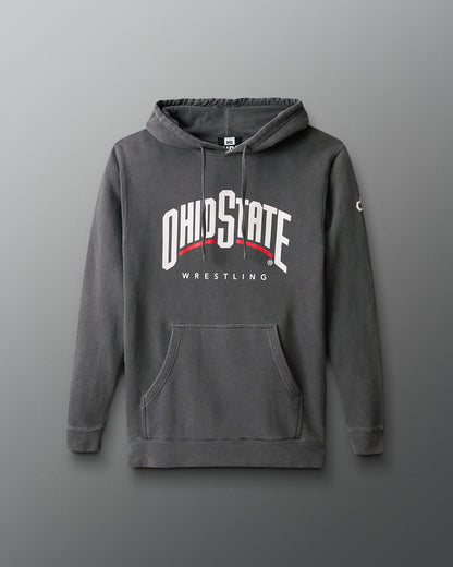 RUDIS Ohio State Wrestling Washed Hoodie