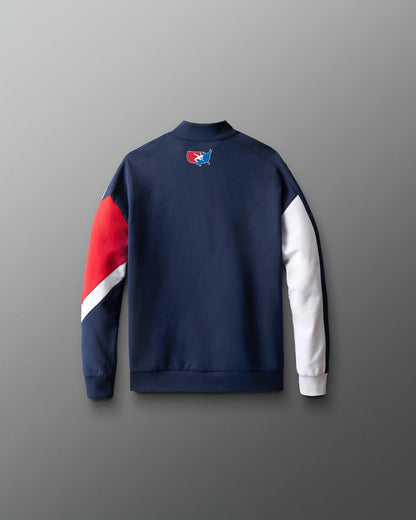 RUDIS USA Wrestling Youth Colorblock 1/4 Zip