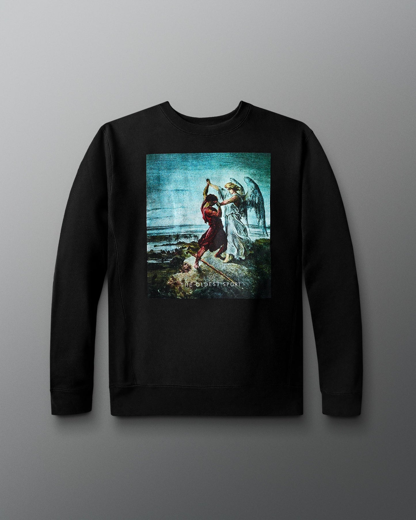 RUDIS Divine Struggle Crewneck – RUDIS Heavyweight Traditional Sweatshirt