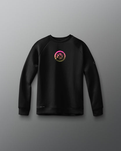 RUDIS UWW Abstract Emblem Youth Cool-Feel Crewneck