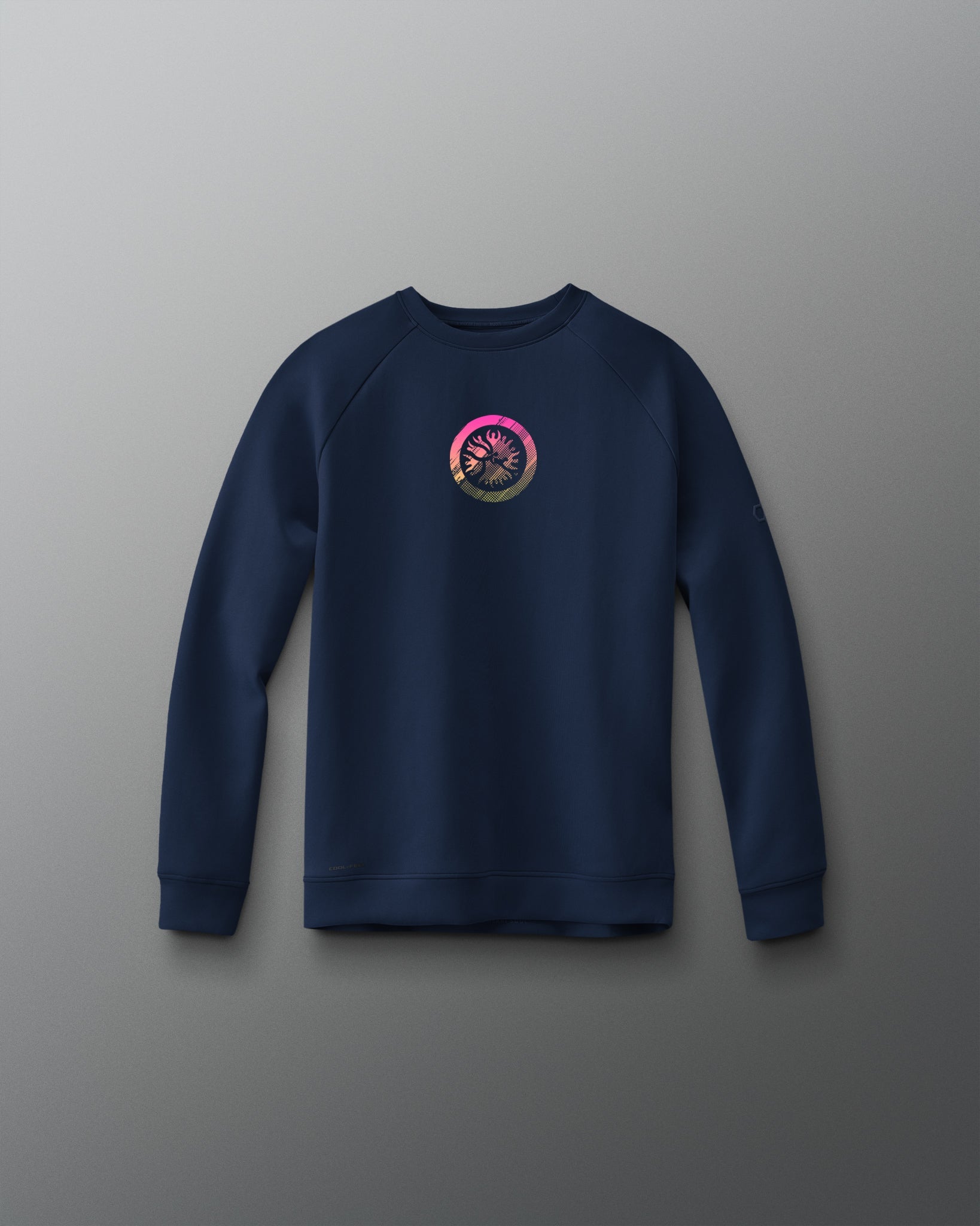 RUDIS UWW Abstract Emblem Youth Cool-Feel Crewneck