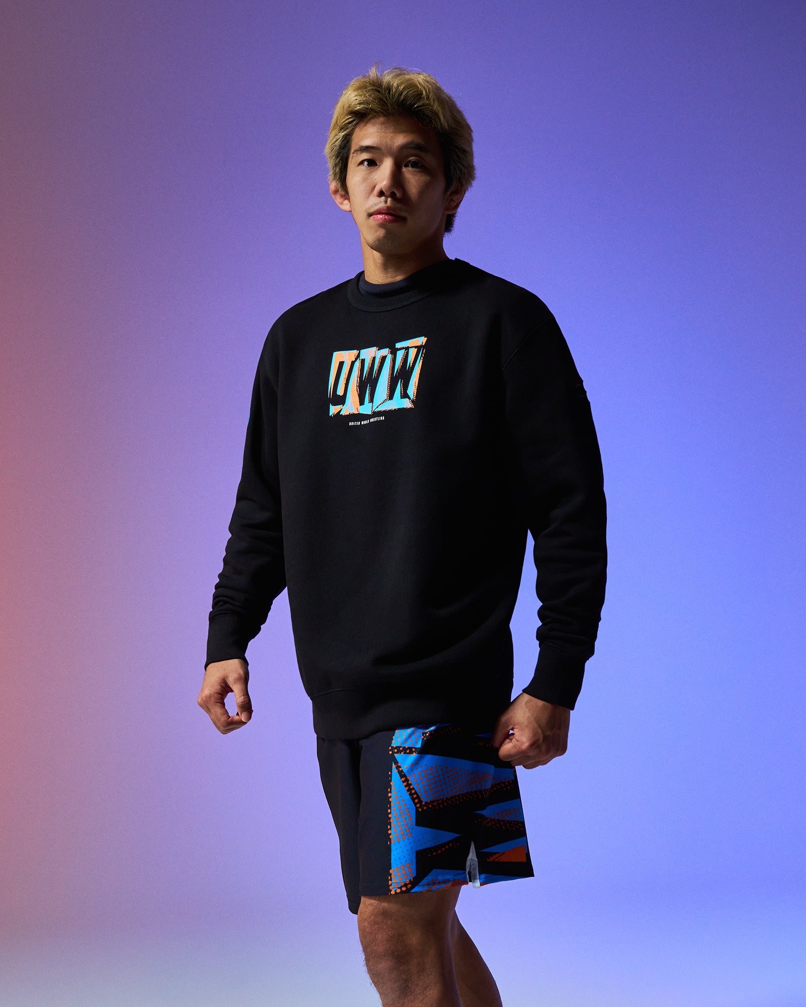 RUDIS UWW Abstract Comfort Fleece Crewneck