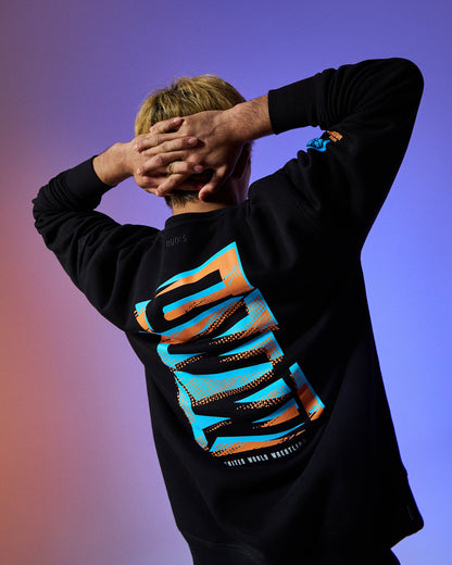 RUDIS UWW Abstract Comfort Fleece Crewneck