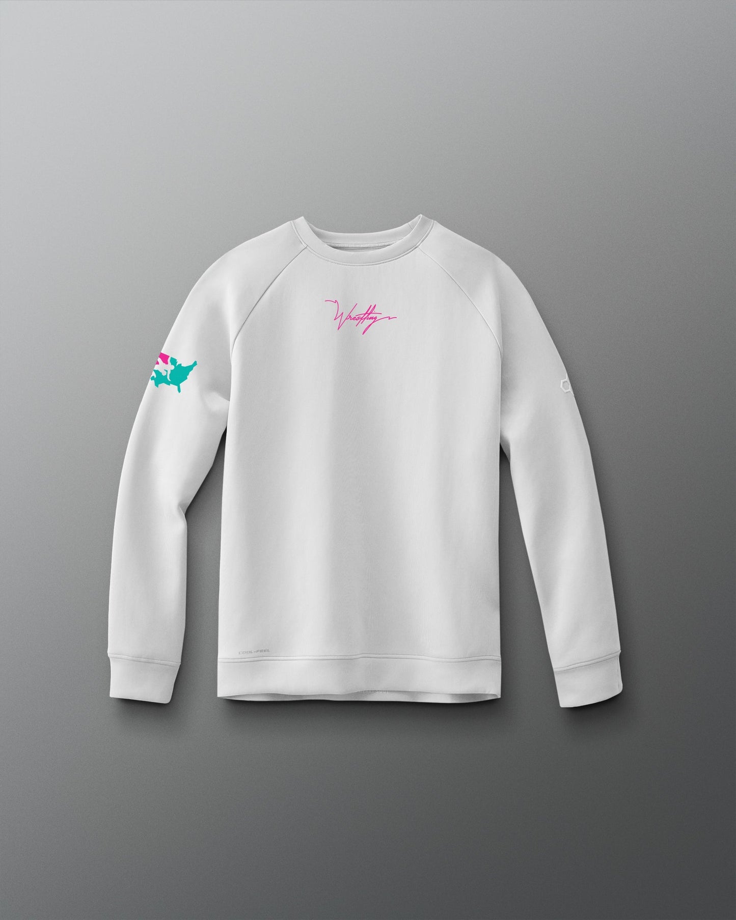 RUDIS USA Wrestling COOL-FEEL Youth Crewneck - Performance Apparel