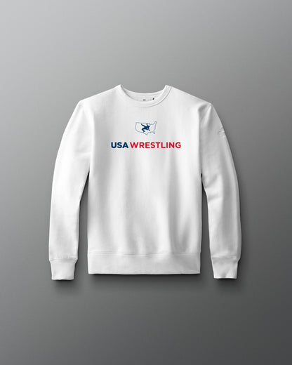 RUDIS Youth Comfort Fleece Crewneck - USA Wrestling Gear