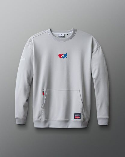 RUDIS USA Wrestling Luxe Terry Crewneck