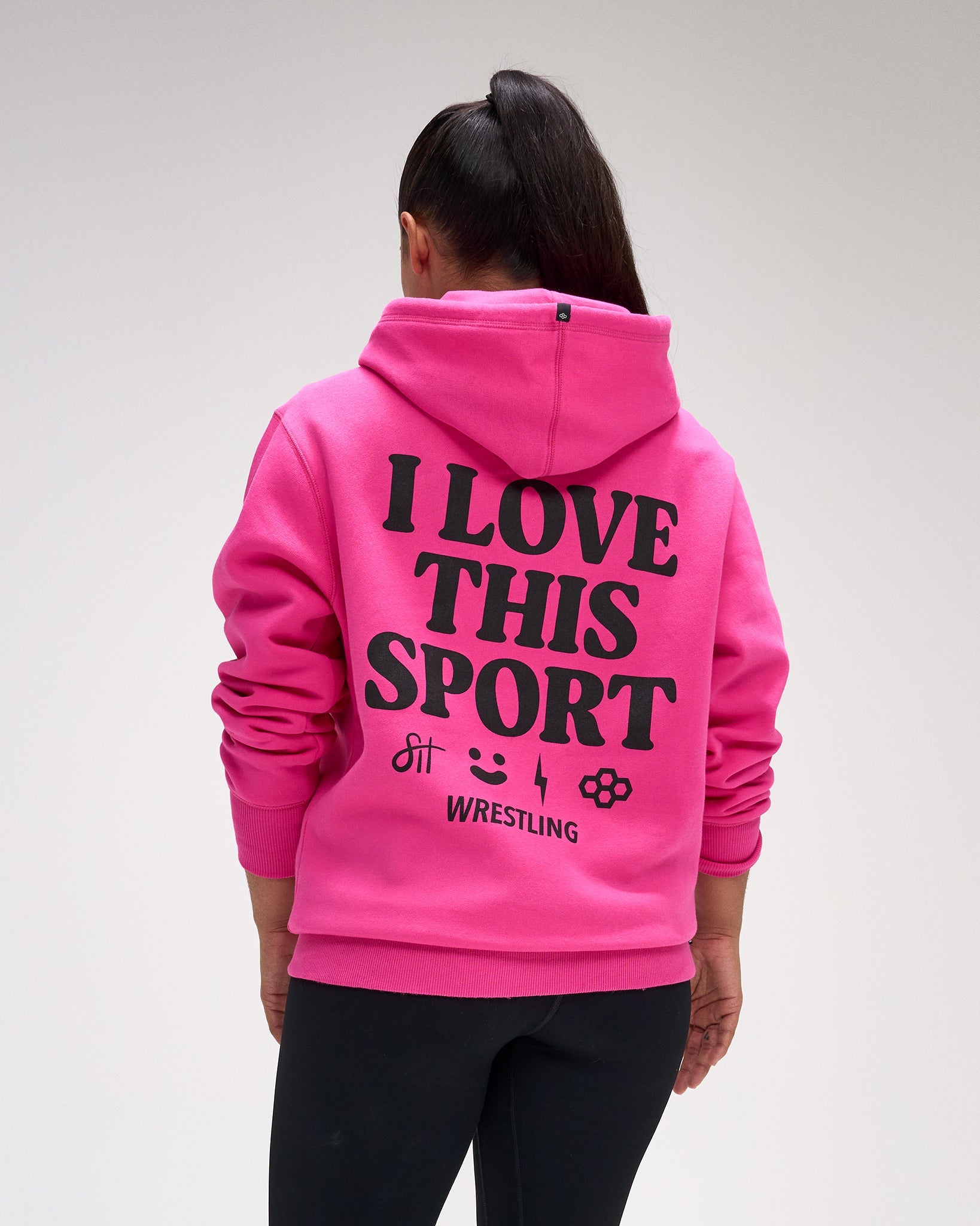 RUDIS SH I Love This Sport Comfort Fleece Hoodie