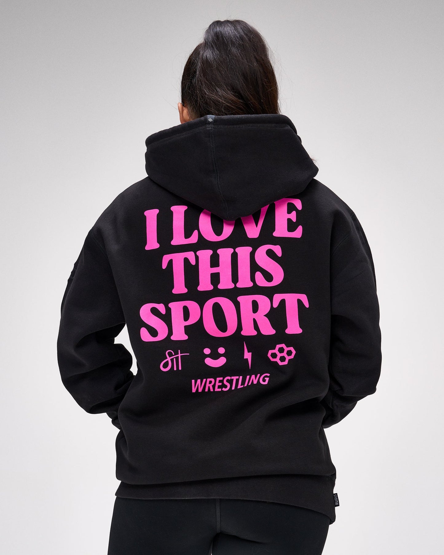 RUDIS SH I Love This Sport Comfort Fleece Hoodie