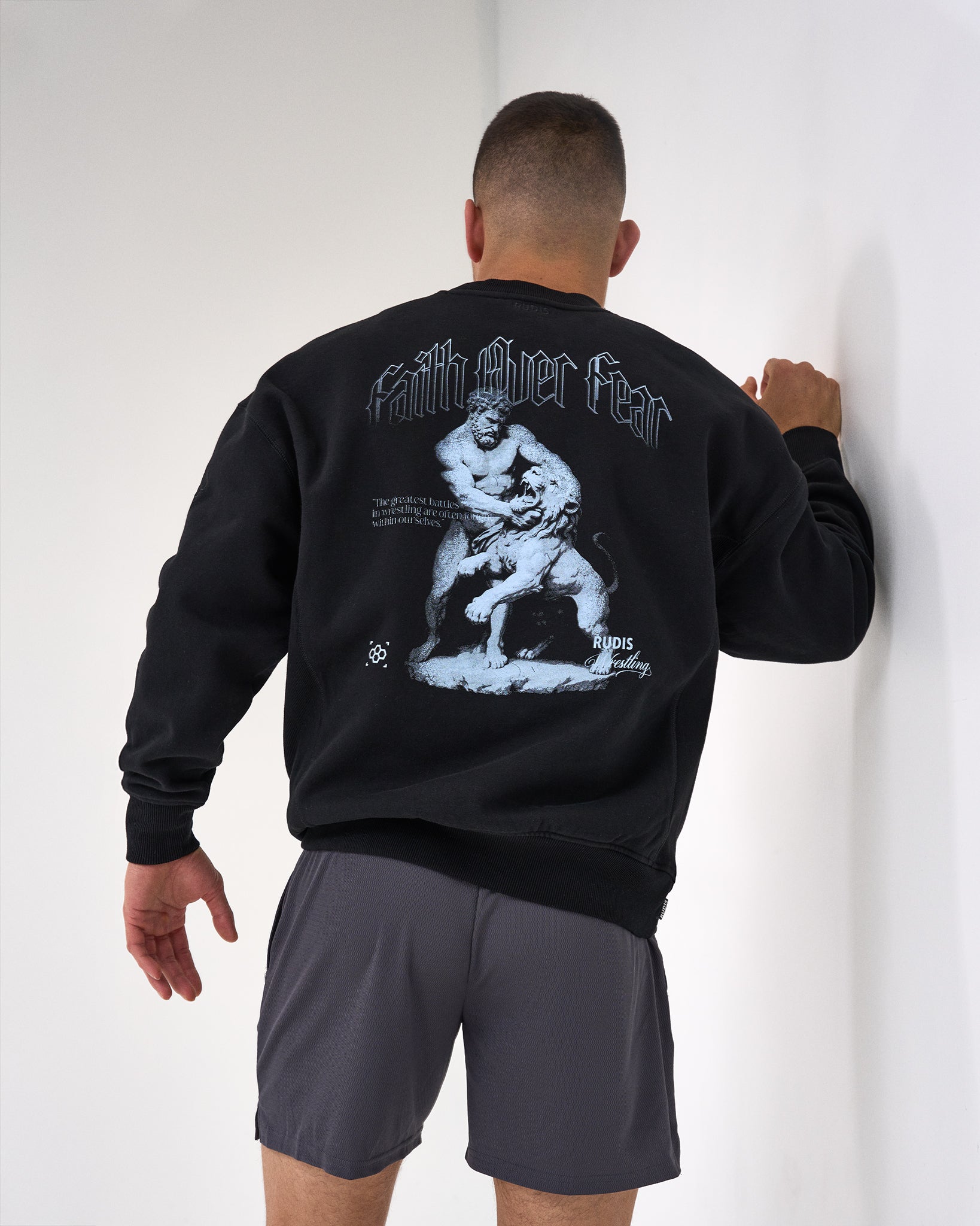 RUDIS Grapple Fear Titan Heavyweight Crewneck