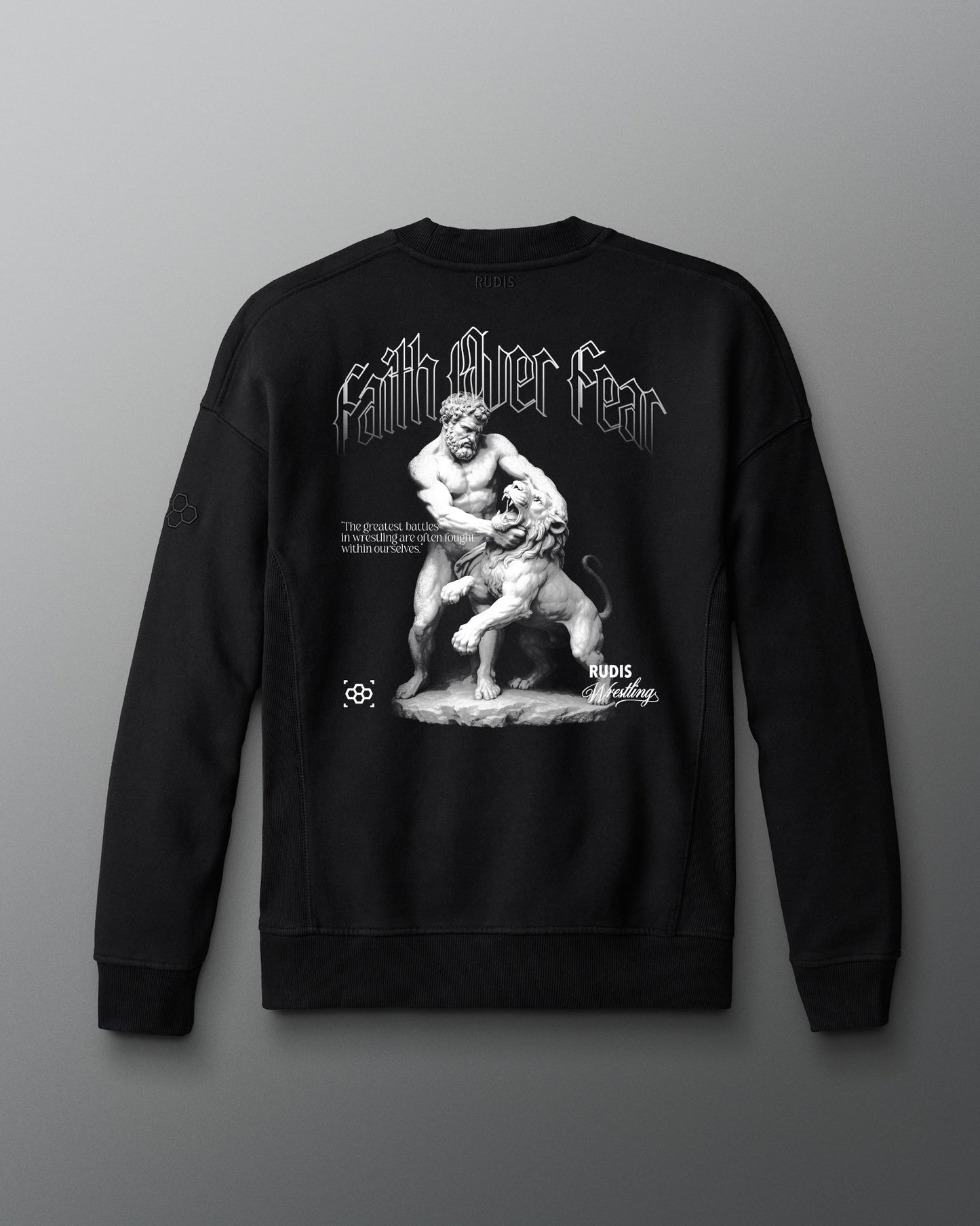 RUDIS Grapple Fear Titan Heavyweight Crewneck