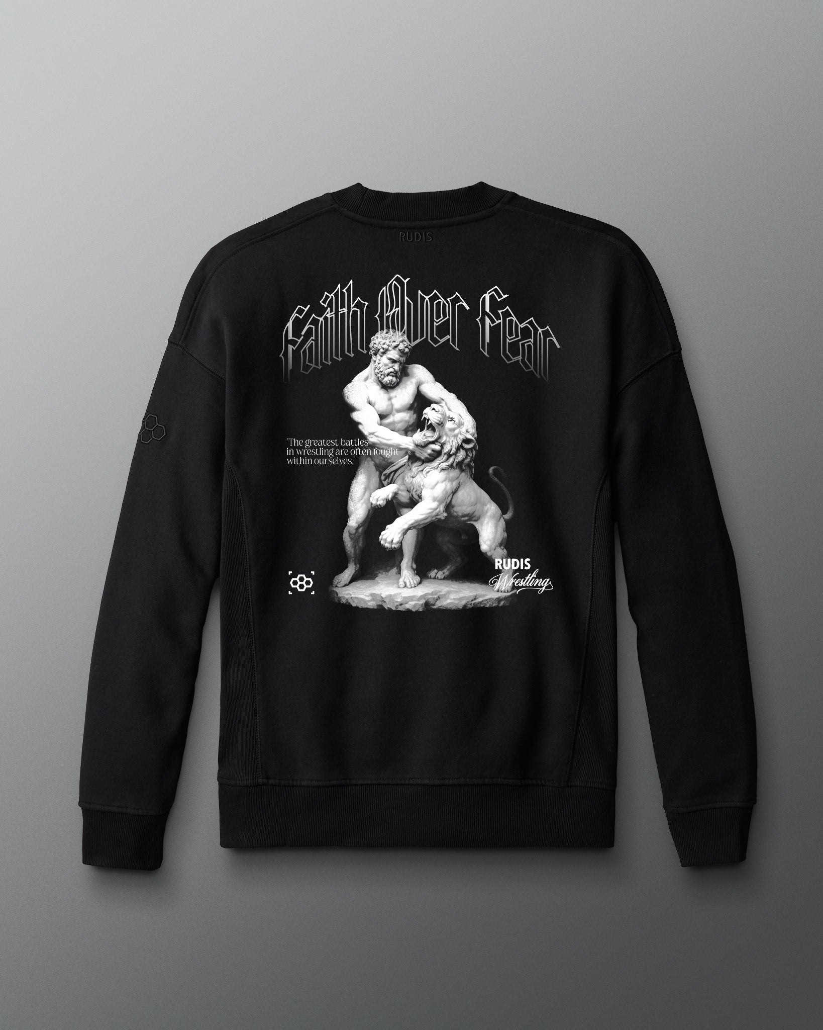 RUDIS Grapple Fear Titan Heavyweight Crewneck
