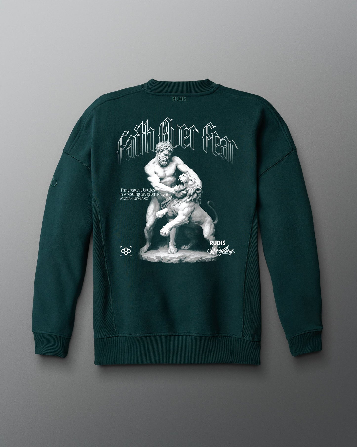 RUDIS Grapple Fear Titan Heavyweight Crewneck