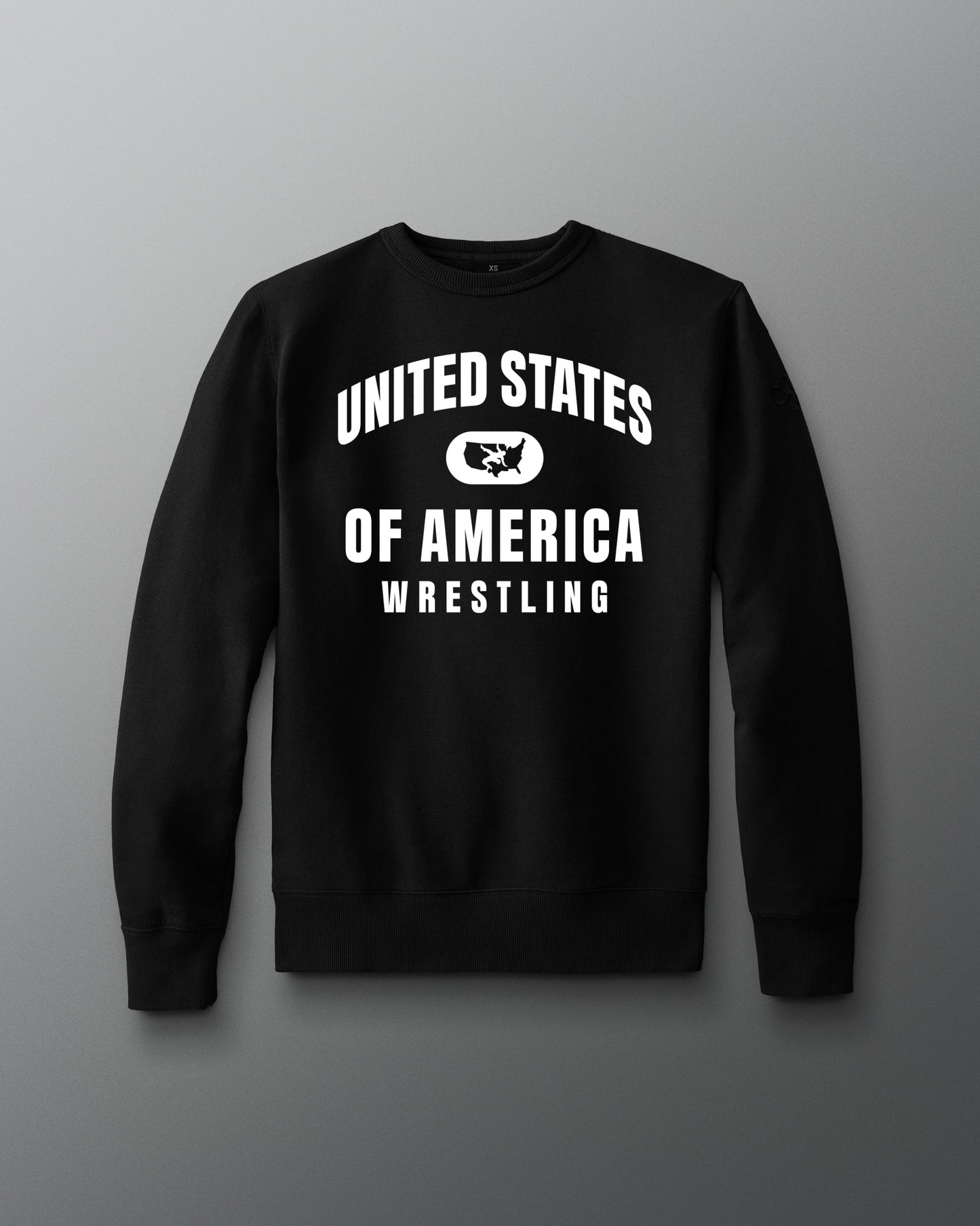 RUDIS USA Wrestling Comfort Fleece Crewneck - Men's