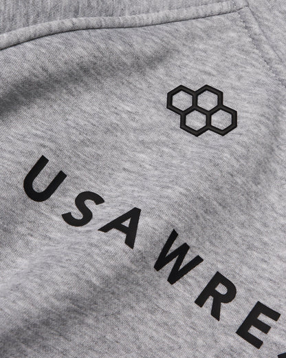RUDIS Official USA Wrestling Tech Fleece Hoodie for Men