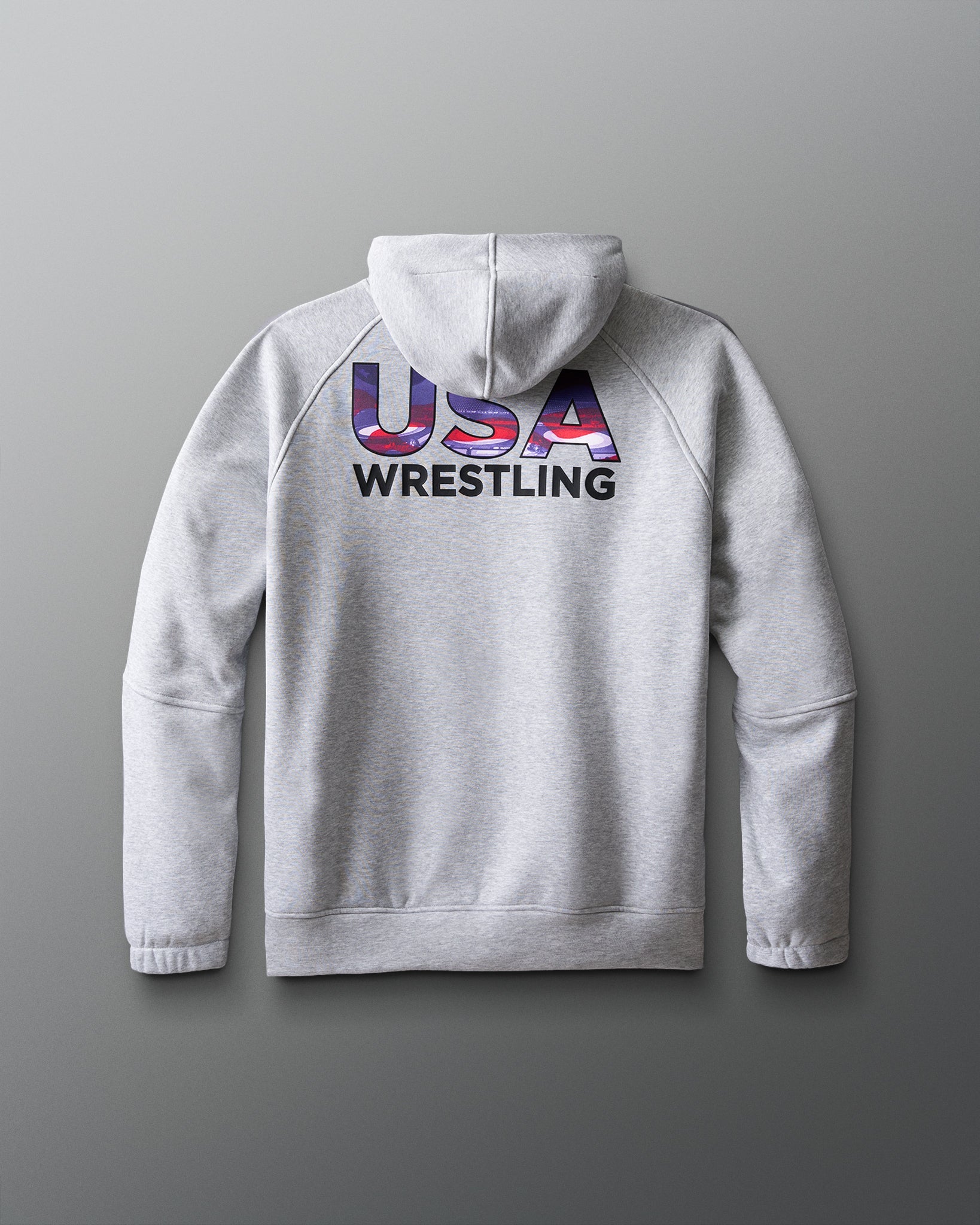 RUDIS Official USA Wrestling Tech Fleece Hoodie for Men