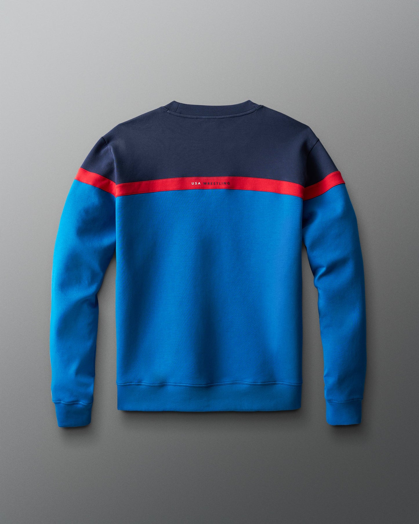 RUDIS USA Wrestling Colorblock Crewneck - Official USA Wrestling Apparel