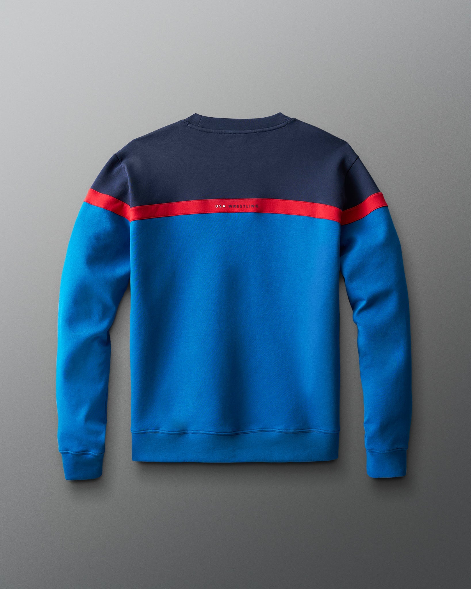 RUDIS USA Wrestling Colorblock Crewneck - Official USA Wrestling Apparel