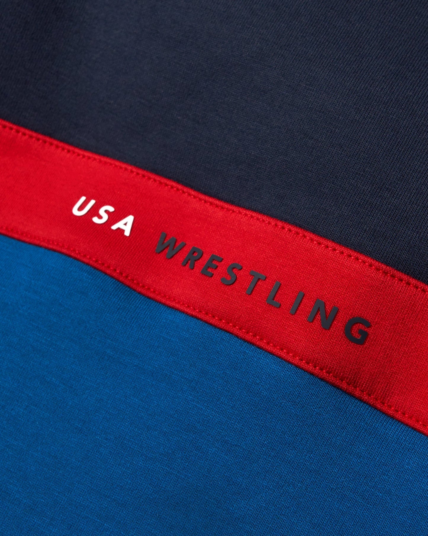 RUDIS USA Wrestling Colorblock Crewneck - Official USA Wrestling Apparel