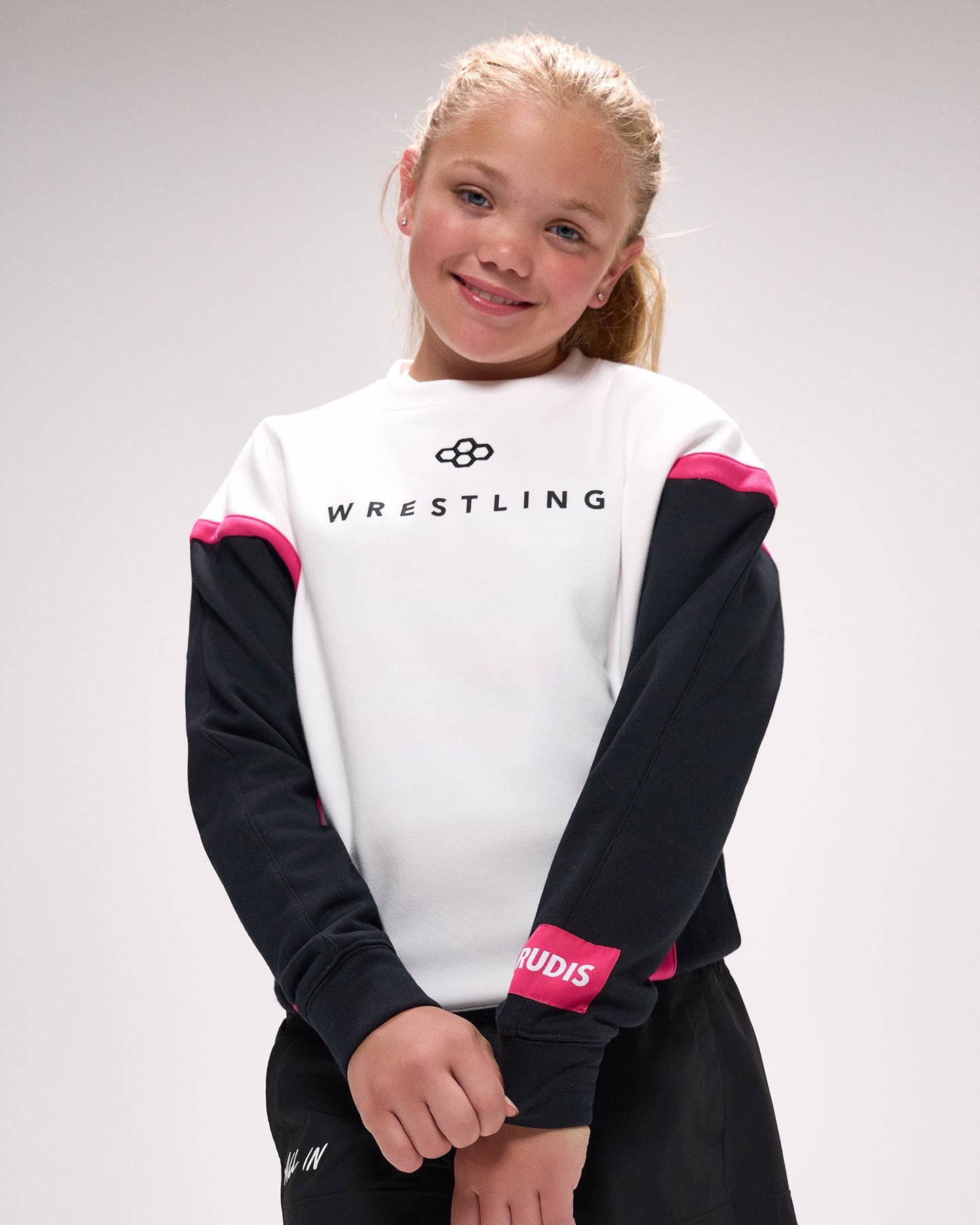RUDIS Wrestling Youth Colorblock Crewneck