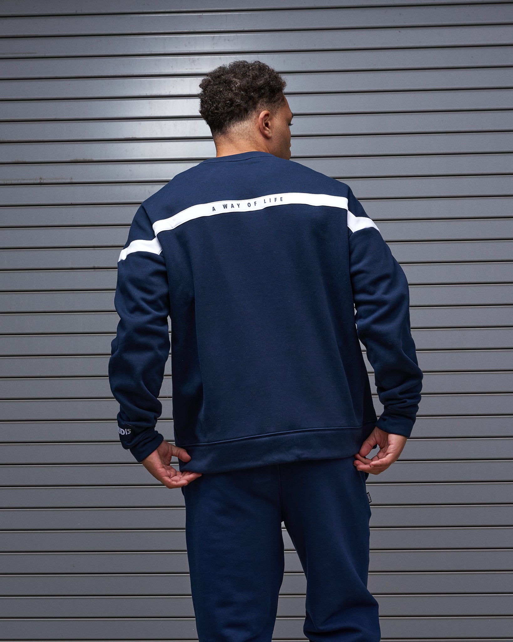 RUDIS Wrestling Colorblock Crewneck