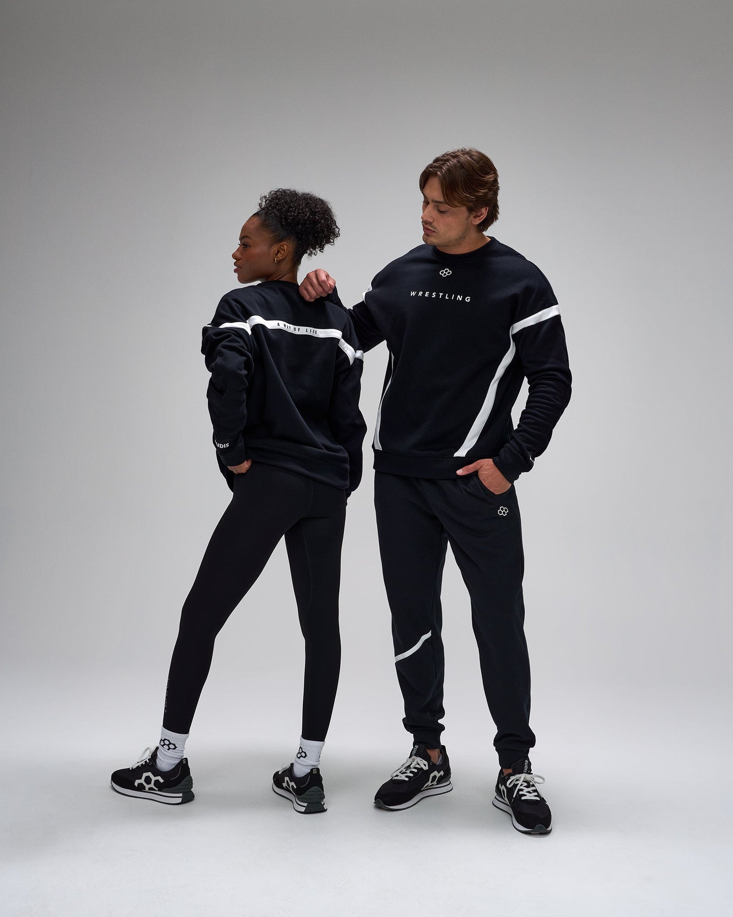 RUDIS Wrestling Colorblock Crewneck