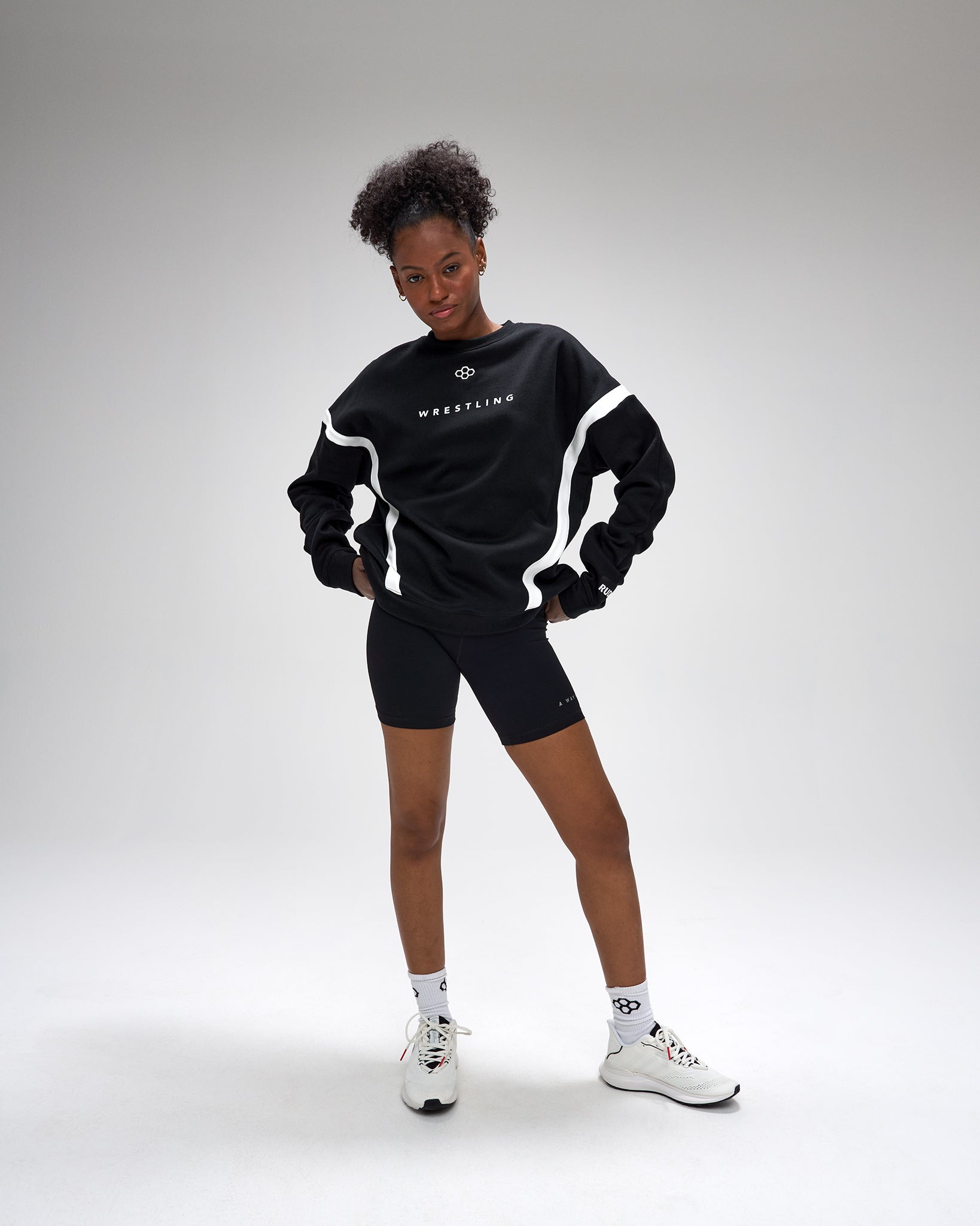 RUDIS Wrestling Colorblock Crewneck