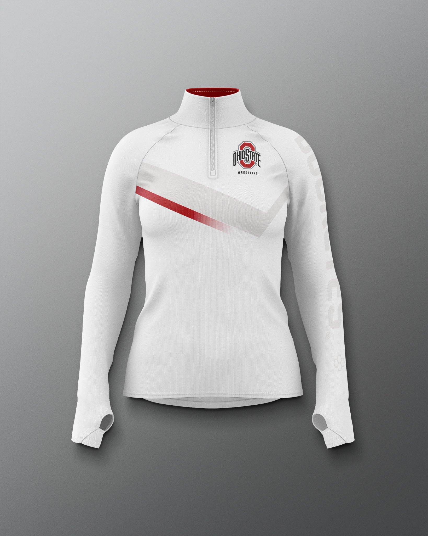 RUDIS Ohio State Women's Sublimated Quarter Zip - Fierce Style