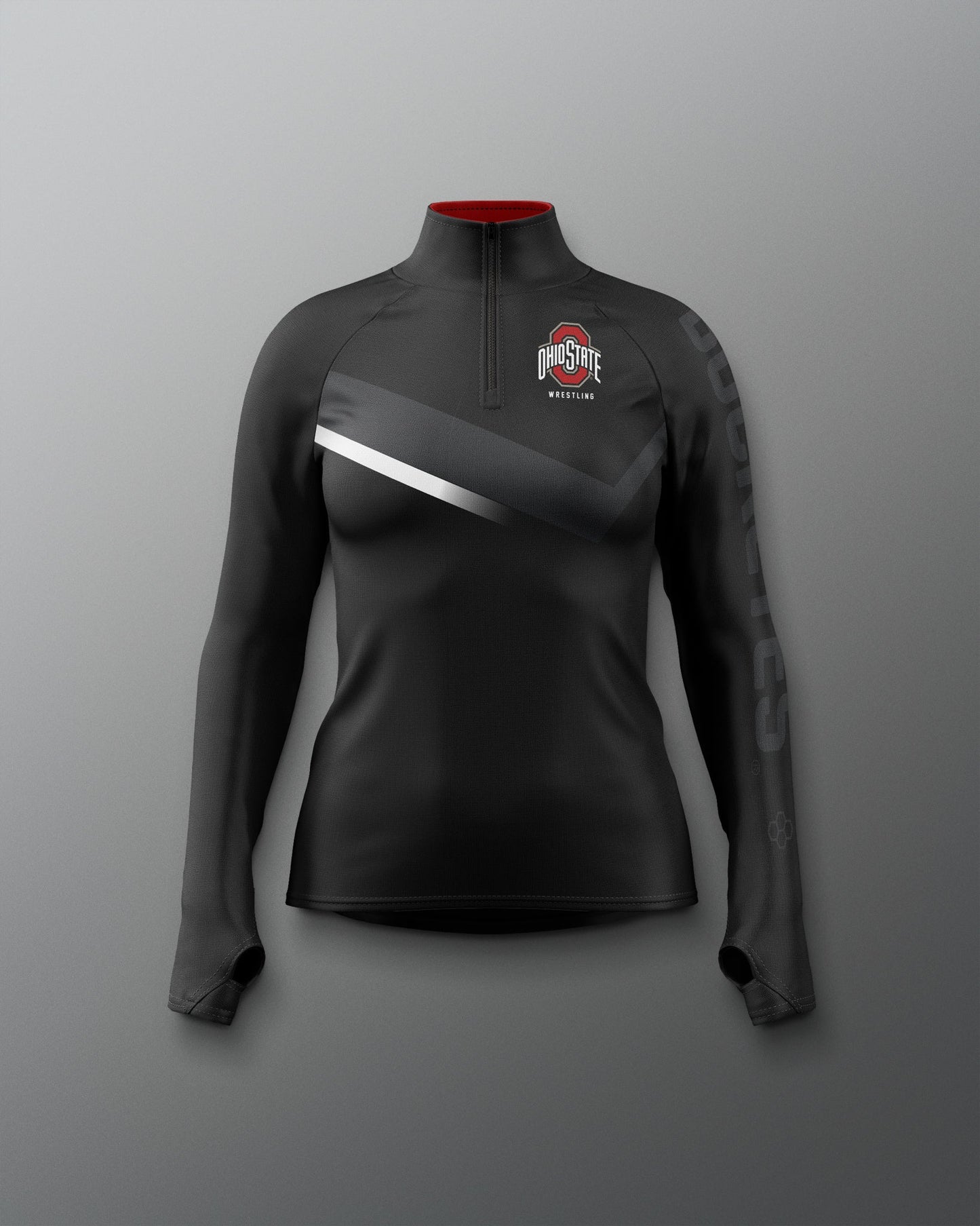 RUDIS Ohio State Women's Sublimated Quarter Zip - Fierce Style