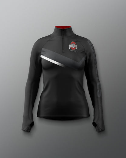 RUDIS Ohio State Women's Sublimated Quarter Zip - Fierce Style