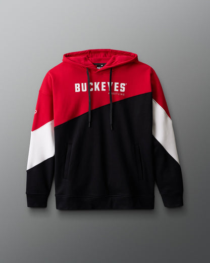 RUDIS Ohio State Buckeyes Colorblock Hoodie