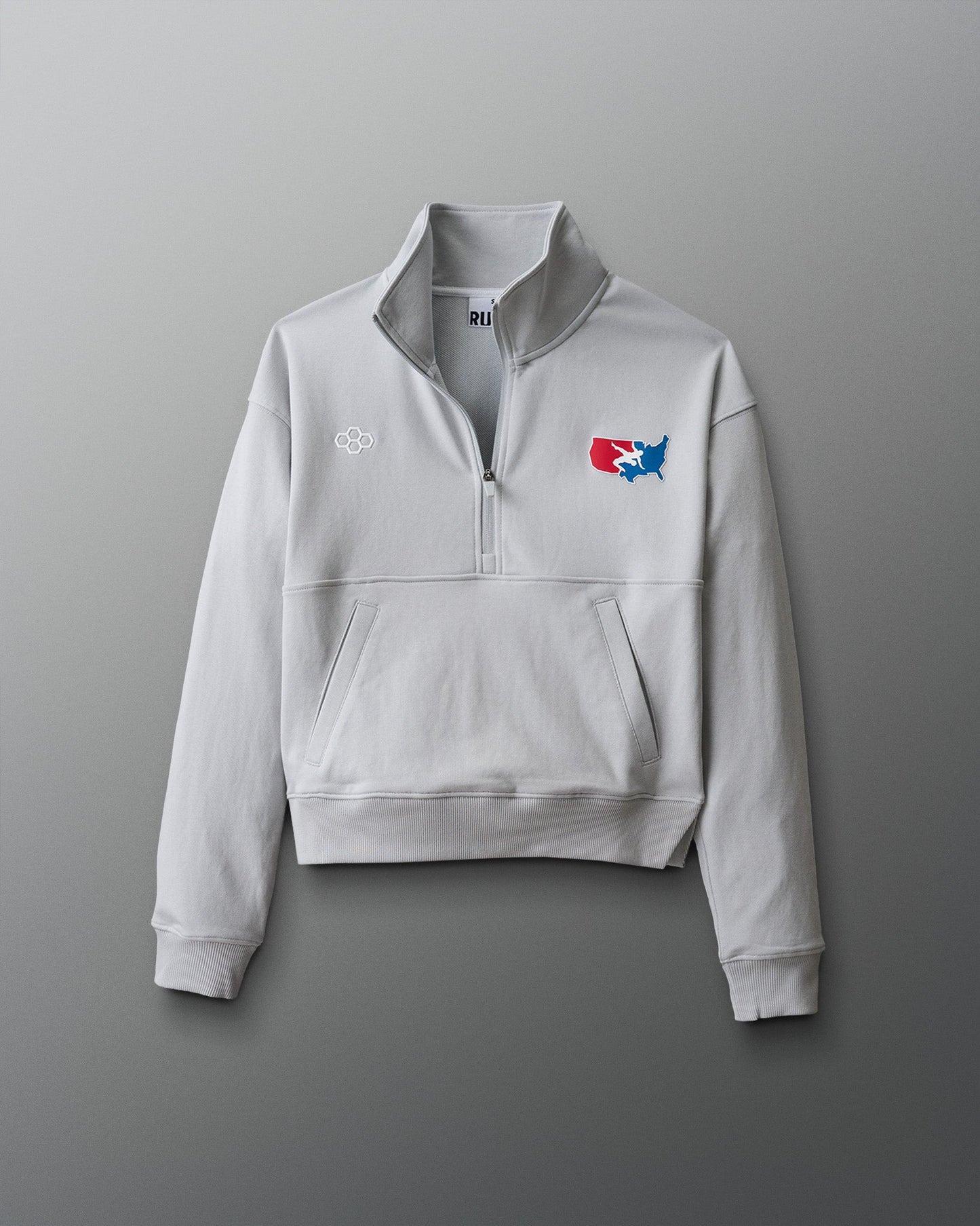 RUDIS USA Wrestling Luxe Terry Women's 1/4 Zip