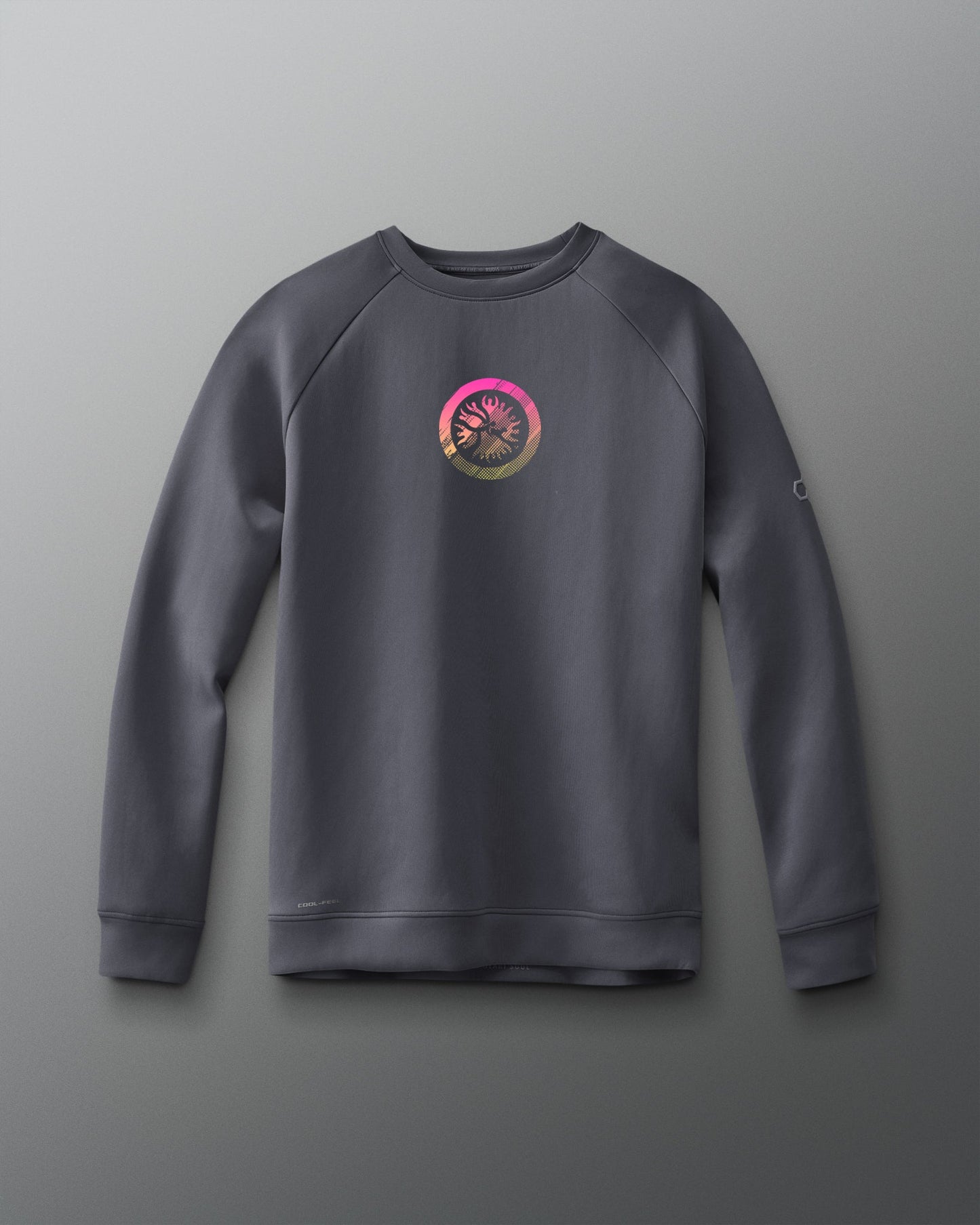 RUDIS UWW Abstract Emblem Cool-Feel Crewneck