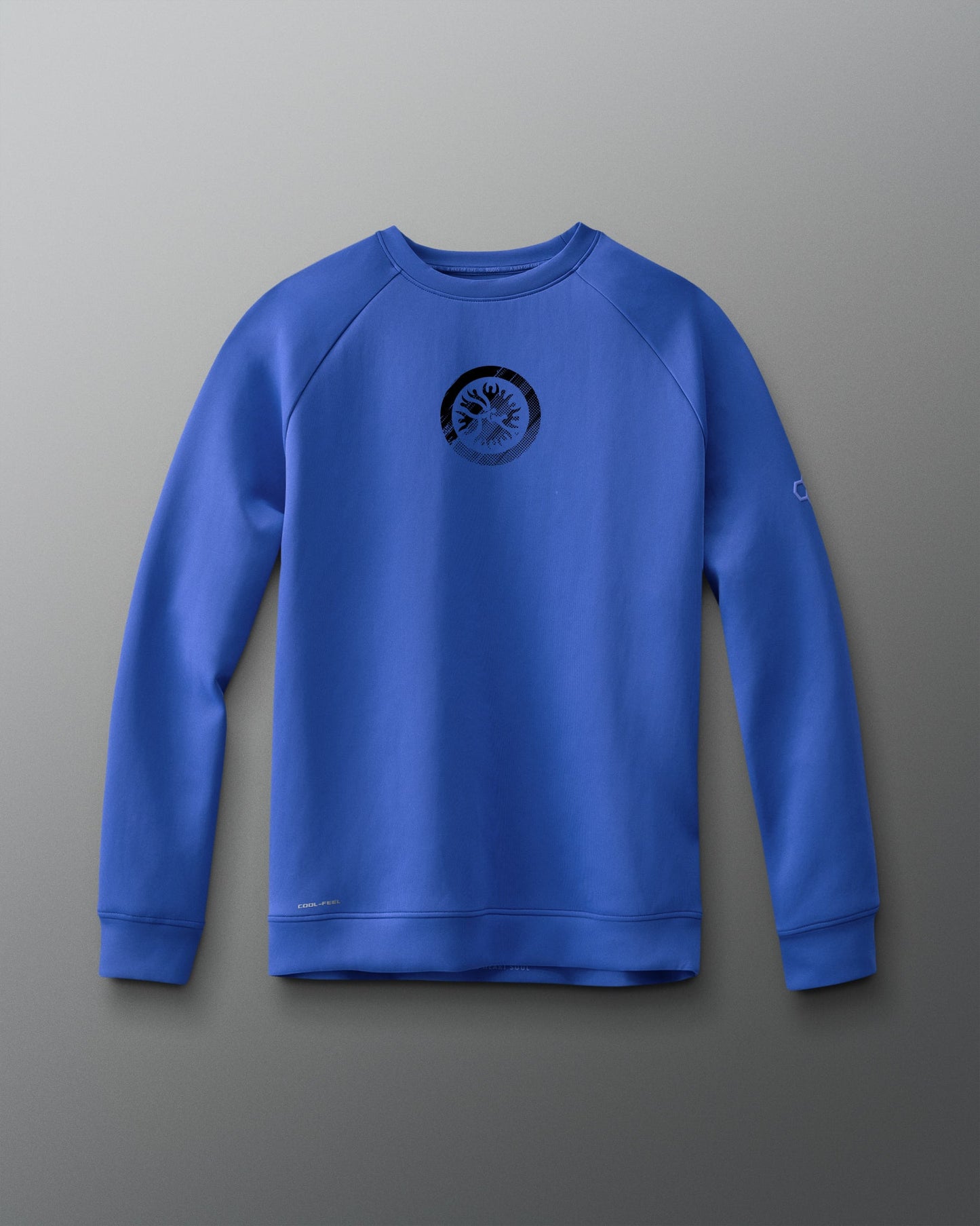 RUDIS UWW Abstract Emblem Cool-Feel Crewneck