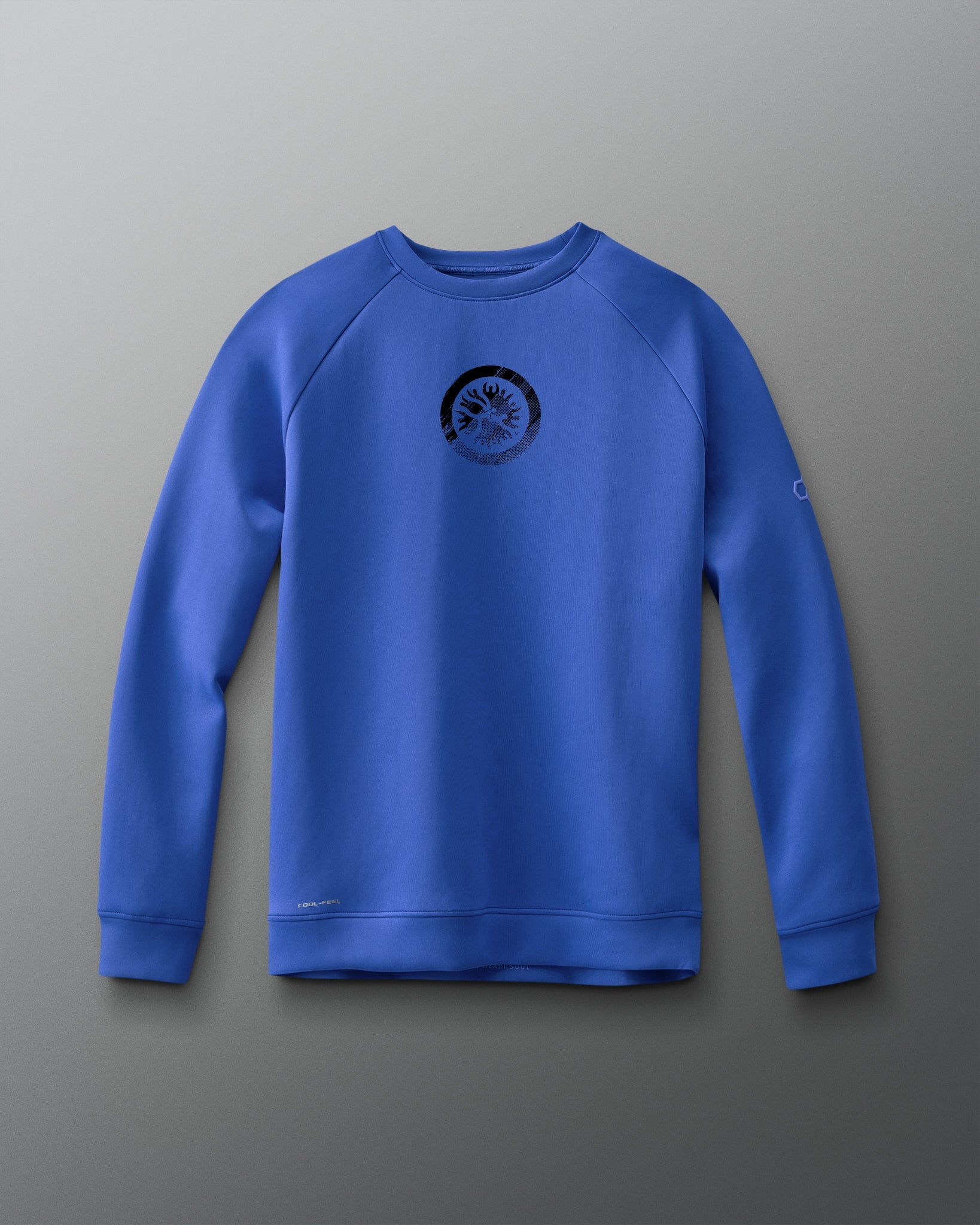 RUDIS UWW Abstract Emblem Cool-Feel Crewneck
