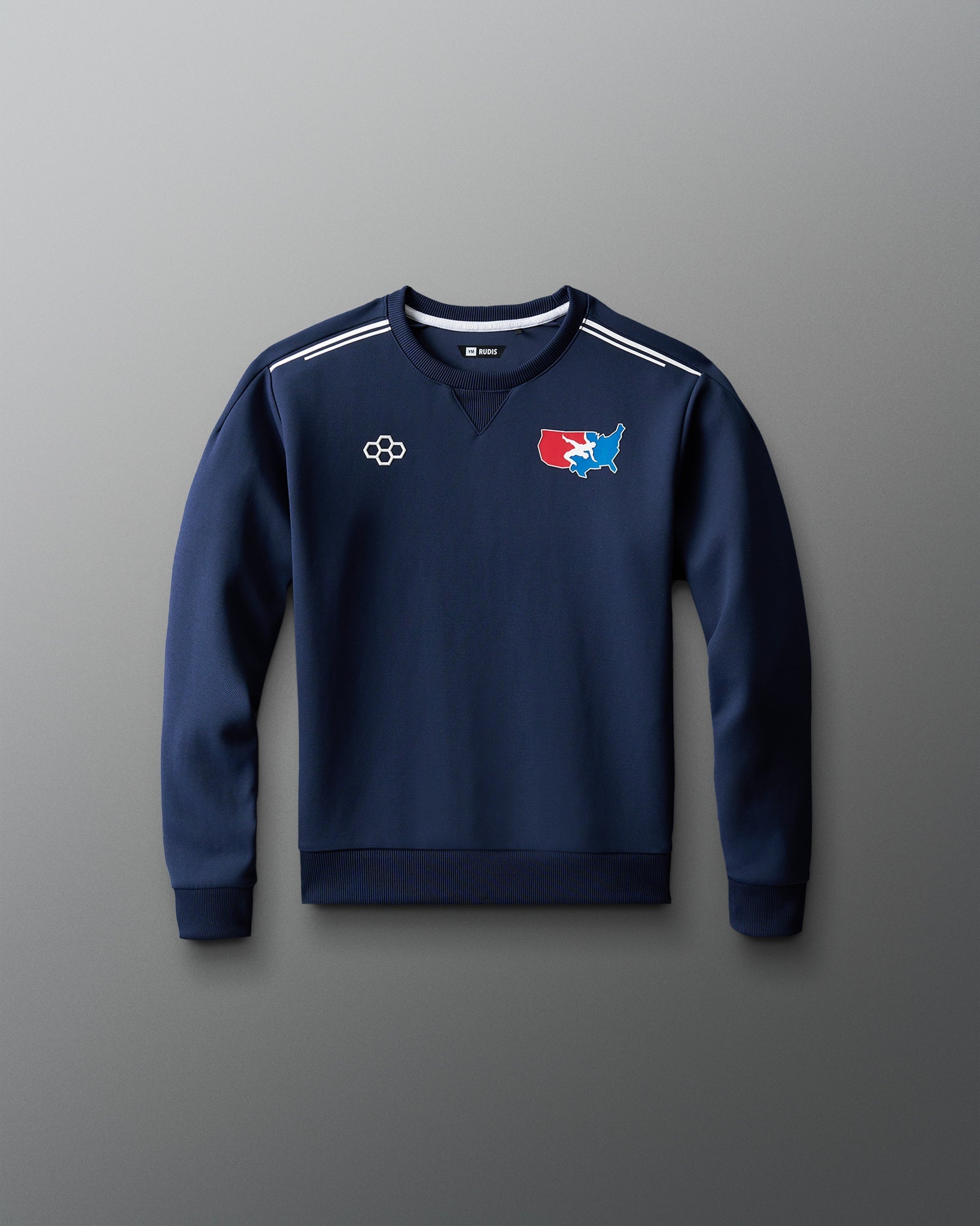 RUDIS USA Wrestling Chronicle Youth Elite Crewneck - Fierce Style